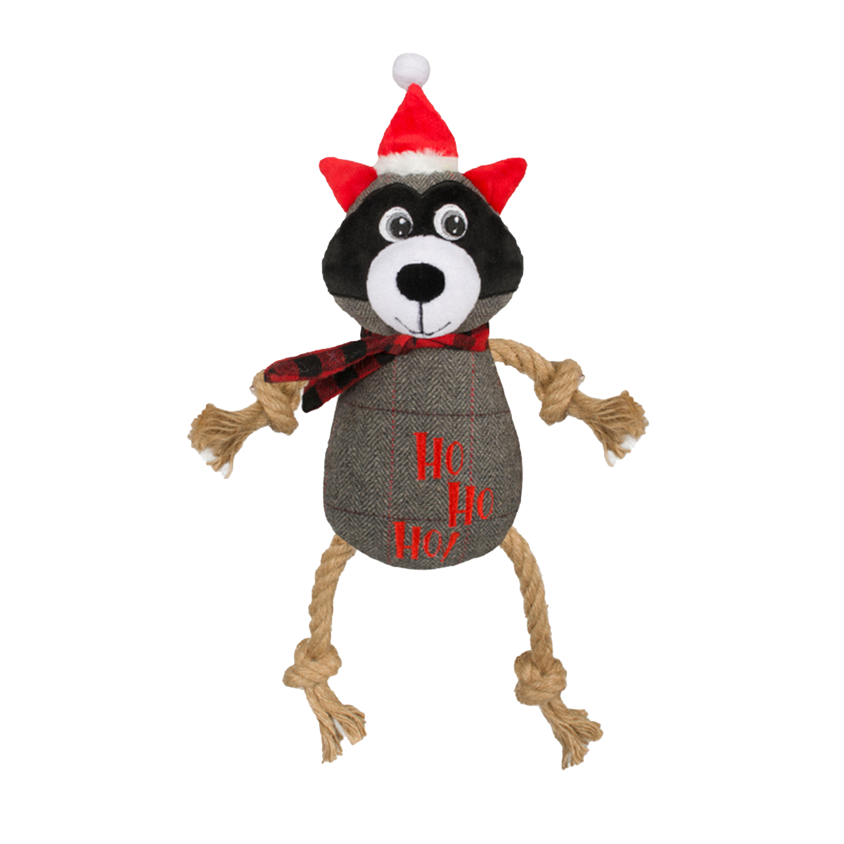 Kerstknuffel met touw - Rendier