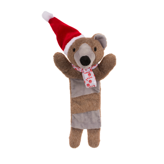 Platte Kerstknuffel - Wasbeer