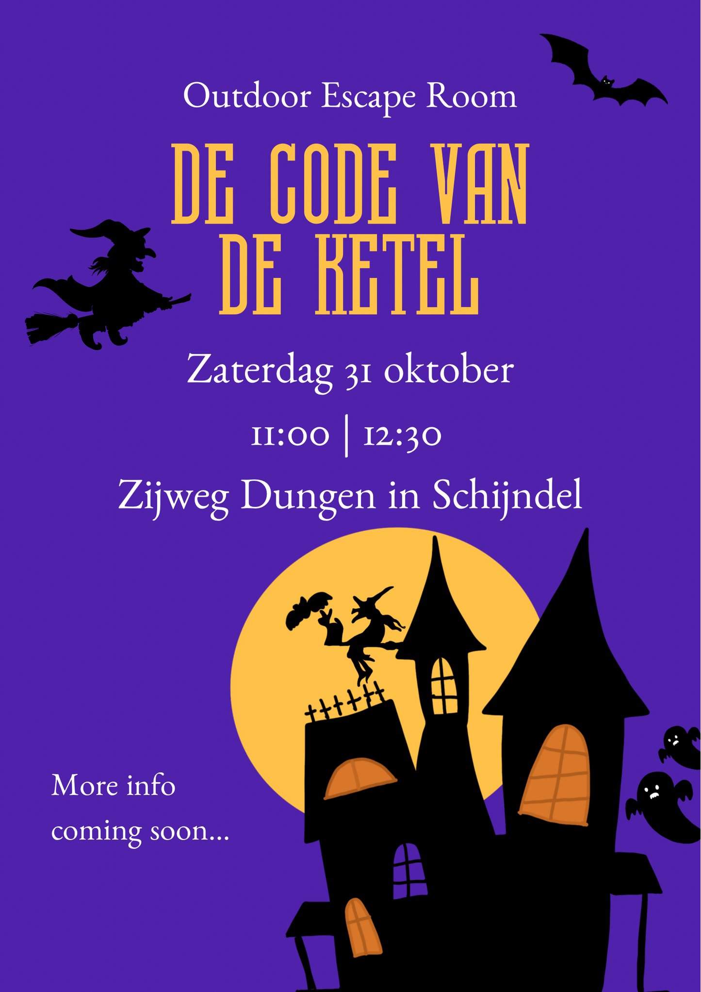 Outdoor Escape Room: De Code van de Ketel op 31 OKTOBER