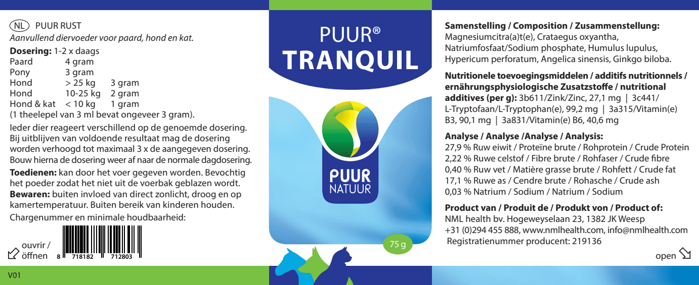 PUUR Tranquil - 75g