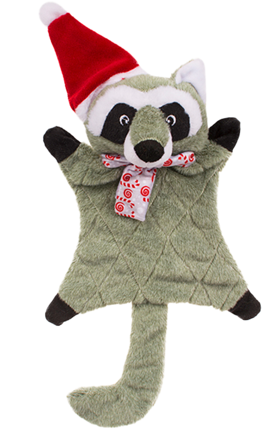 Vierkante Kerstknuffel - Wasbeer