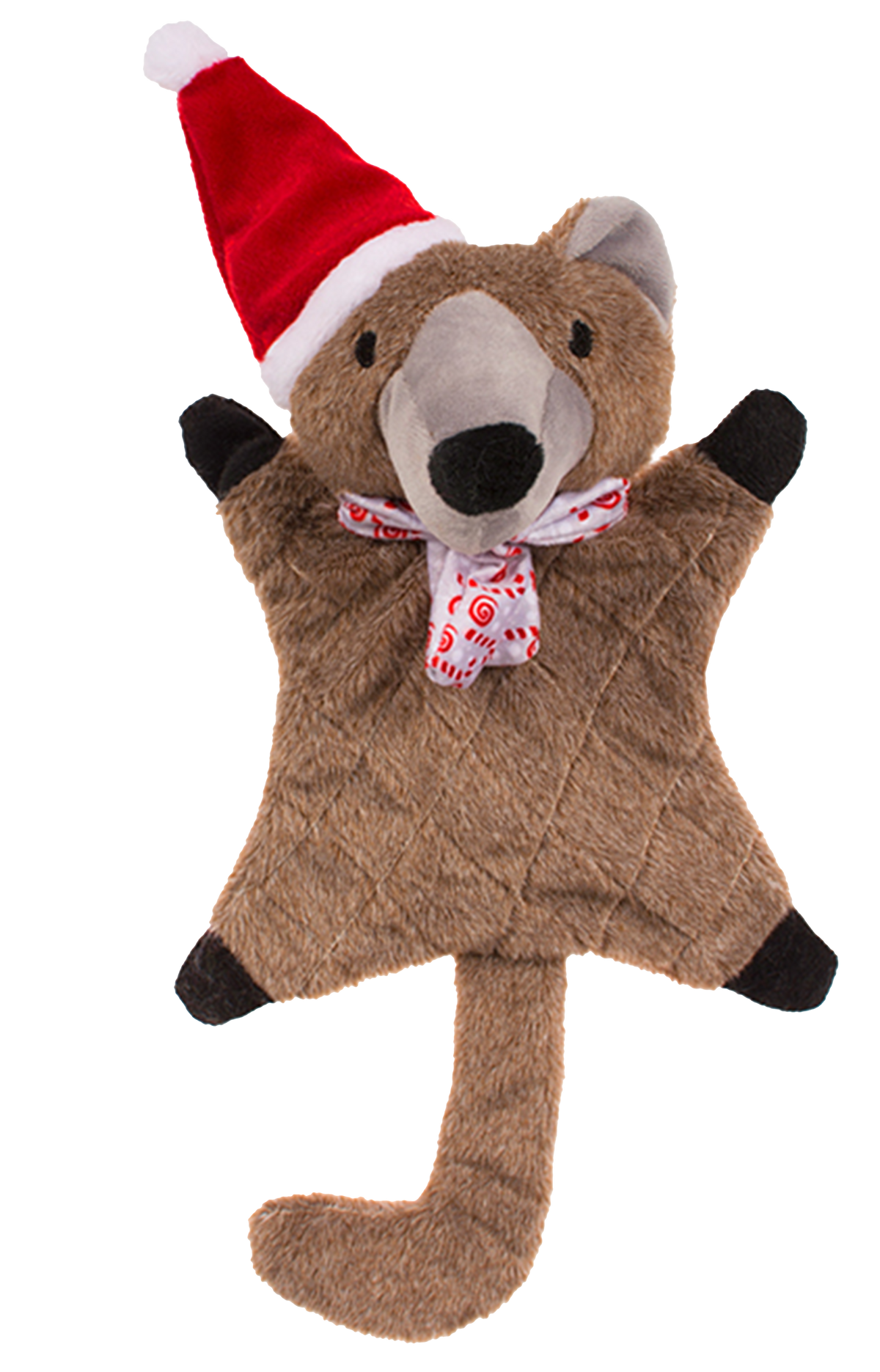 Vierkante Kerstknuffel - Beer