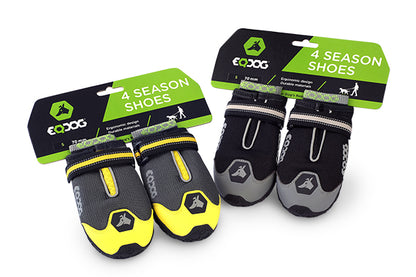 EQDOG® 4Season Dog shoes - Geel/grijs - div. maten
