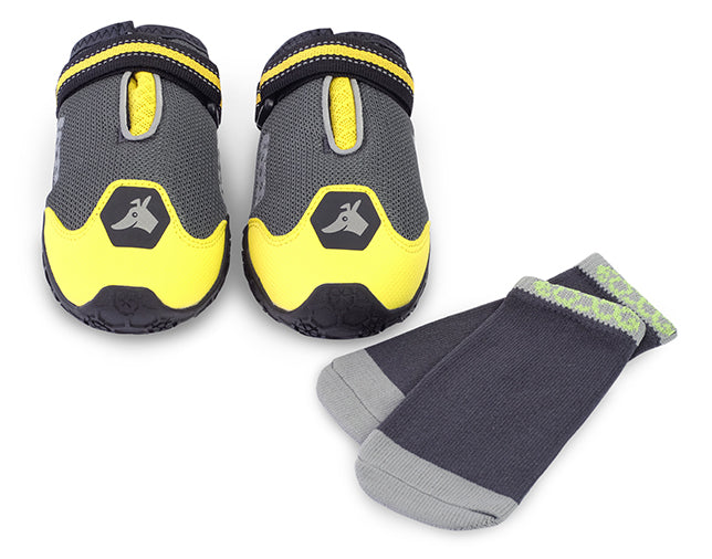 EQDOG® 4Season Dog shoes - Geel/grijs - div. maten