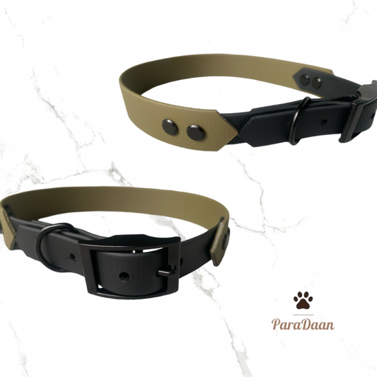 Biothane - Halsband met verstelbare gesp 19>25mm