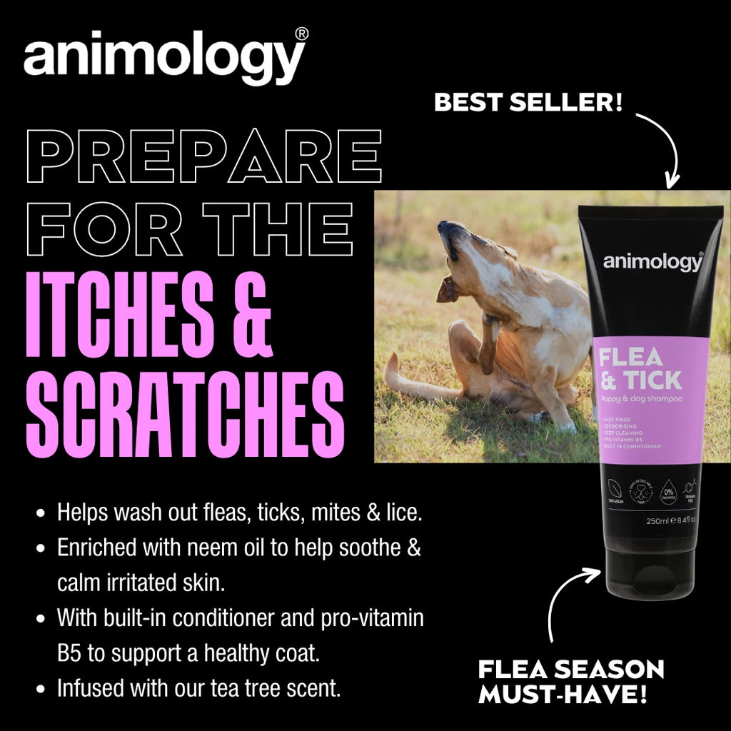 Animology - Flea & Tick Dog Shampoo 250ml