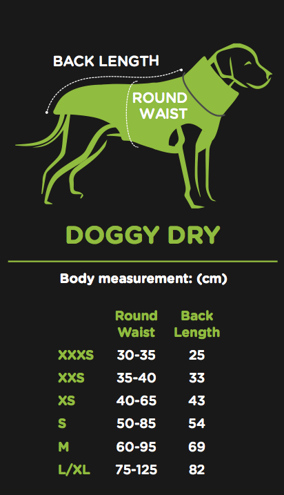 EQDOG® Doggy Dry bathrobe - badjas