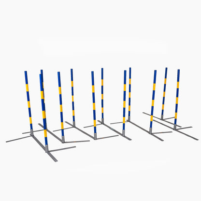 Agility Slalom "2by2 Flex"