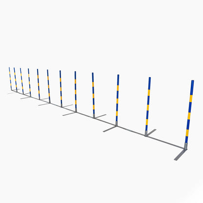 Agility Slalom "2by2 Flex"
