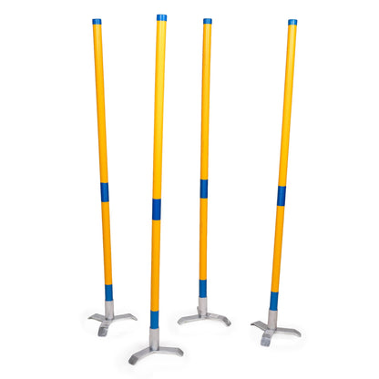 Breedtesprong Hoekpalen incl. statieven - 4 stuks