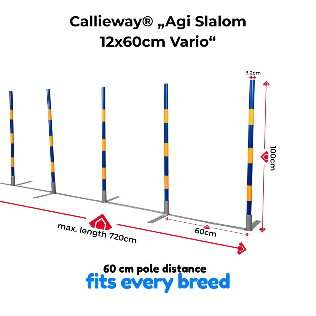 Agility Slalom "Vario"