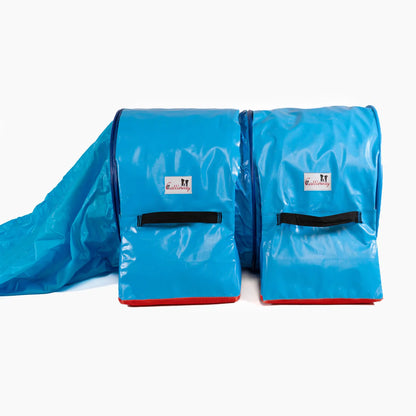 Tunnel met zak (slurf) "Fun&Slip" set 3 meter - Ø 60 cm