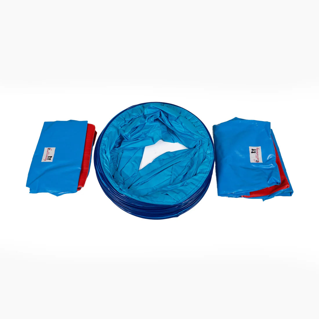 Tunnel met zak (slurf) "Fun&Slip" set 3 meter - Ø 60 cm
