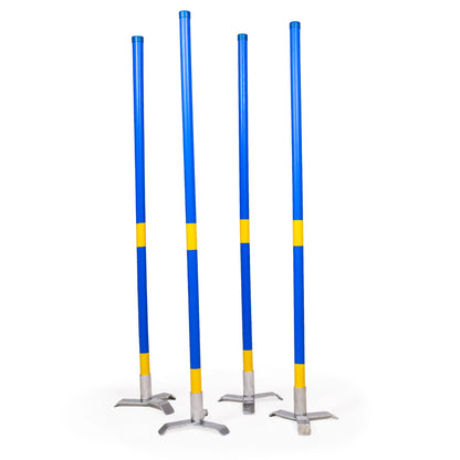 Breedtesprong Hoekpalen incl. statieven - 4 stuks