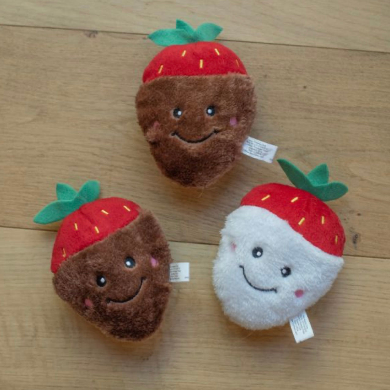 Miniz 3-pack Chocolate Covered Strawberries