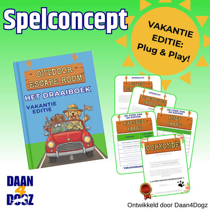 Spelconcept Escape Room - Vakantie editie