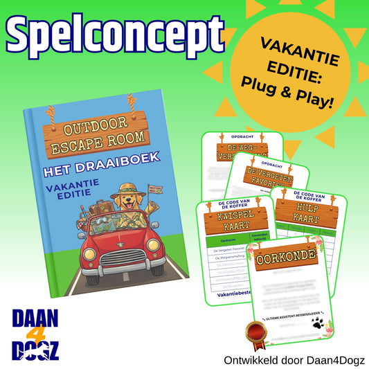 Spelconcept Escape Room - Vakantie editie