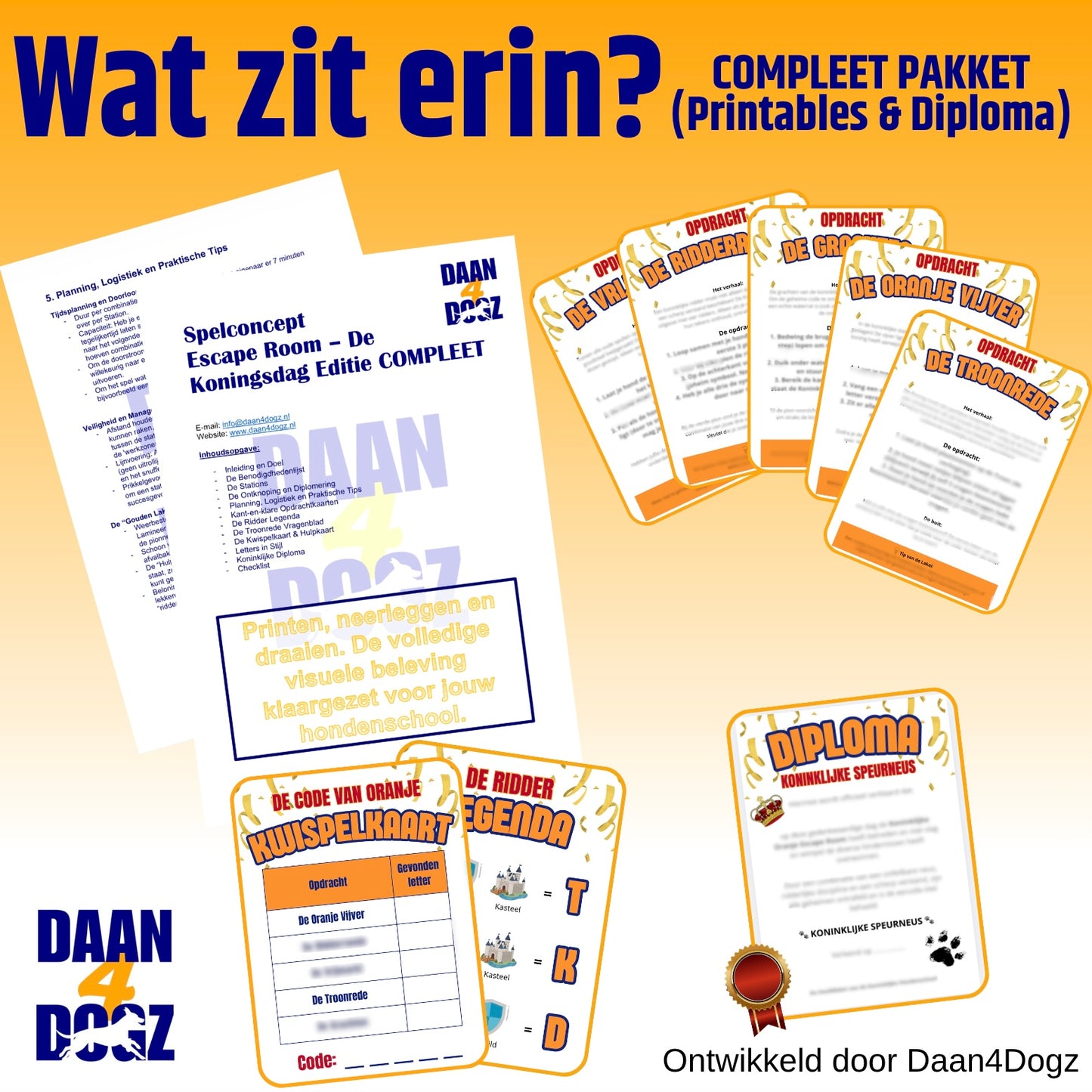 Escape Room - Koningsdag editie
