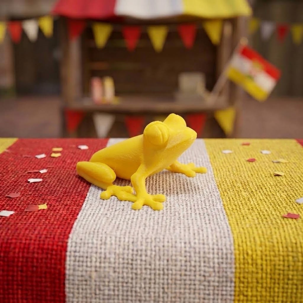 Oeteldonk Kikker - Geel