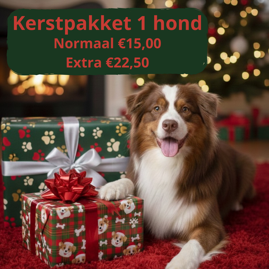 Kerstpakket voor 1 hond