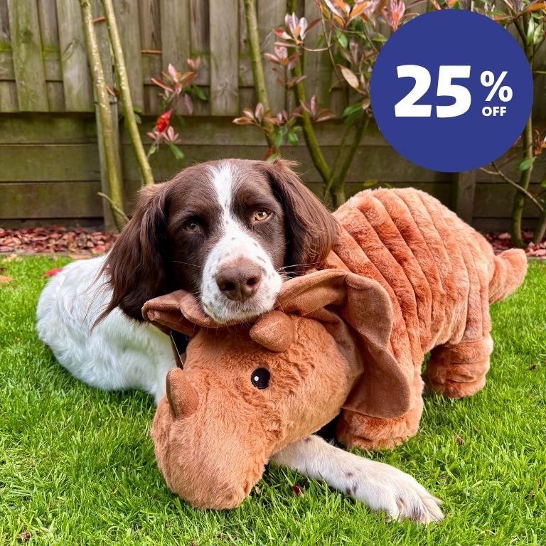 Quapas! XXL Hondenknuffel pluche - div. varianten