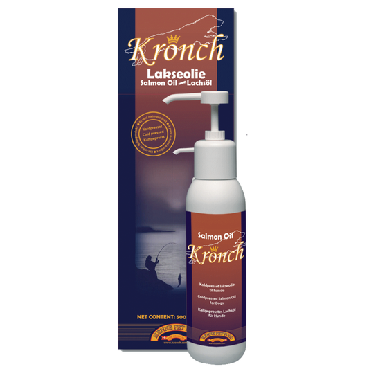 Lakse Kronch zalmolie - hond