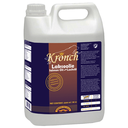 Lakse Kronch zalmolie - hond