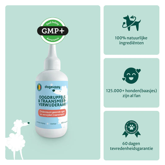 DS Oogdruppels & Traansmeerverwijderaar | 100% natuurlijk | 100 ml