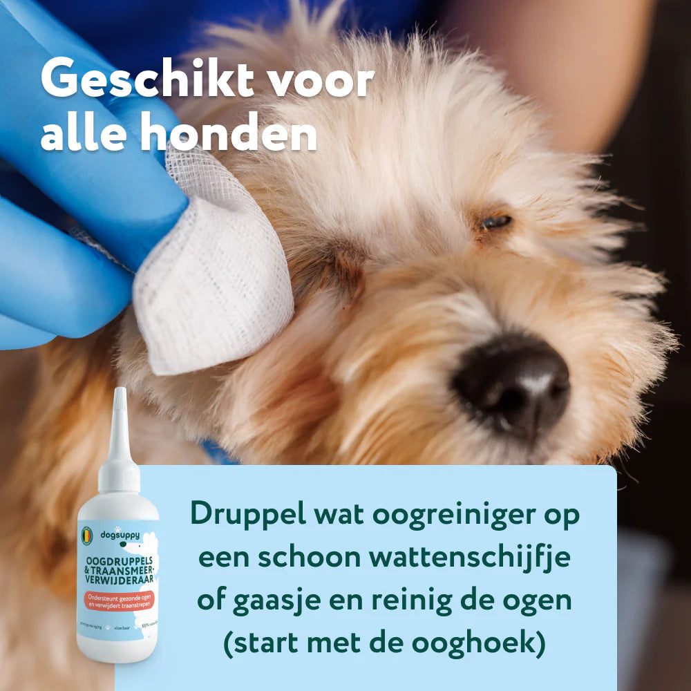 DS Oogdruppels & Traansmeerverwijderaar | 100% natuurlijk | 100 ml