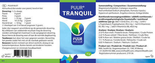 PUUR Tranquil - 75g