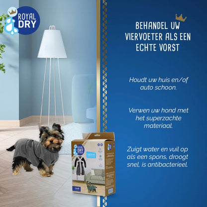 Royal Dry - Badjas voor Honden div. maten