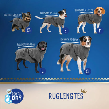 Royal Dry - Badjas voor Honden div. maten