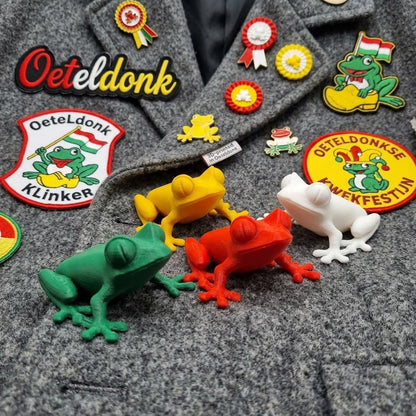 Oeteldonk Kikker - Wit