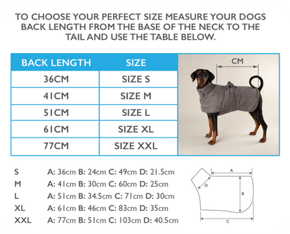 Expedition Deluxe Noodle drying coat diverse maten - Scruffs