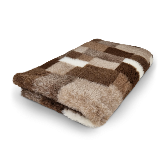 Vetbed met anti slip - Patchwork
