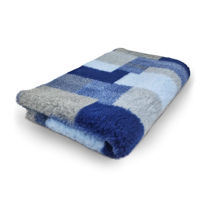 Vetbed met anti slip - Patchwork