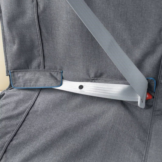 Kurgo® Heather Bench Seat Cover - Grey/Coastal Blue