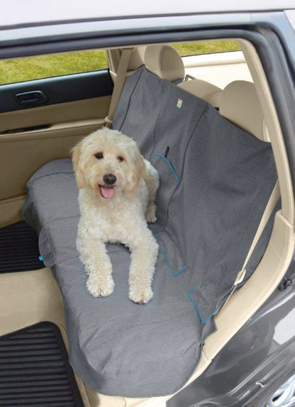 Kurgo® Heather Bench Seat Cover - Grey/Coastal Blue