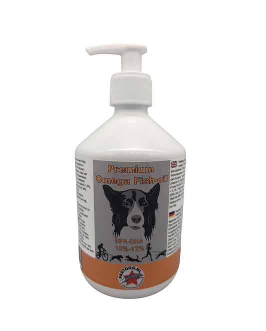 Fastdog Premium Omega Fish-oil - 500 ml