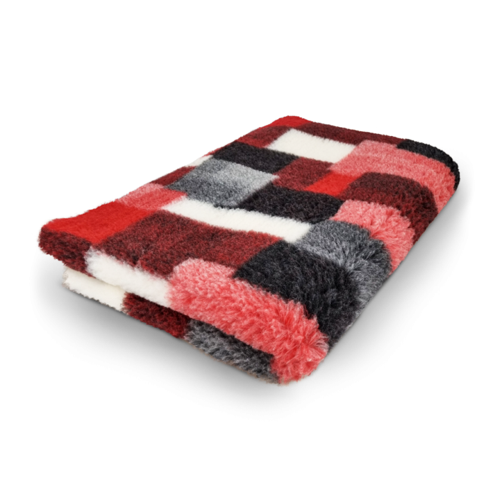 Vetbed met anti slip - Patchwork