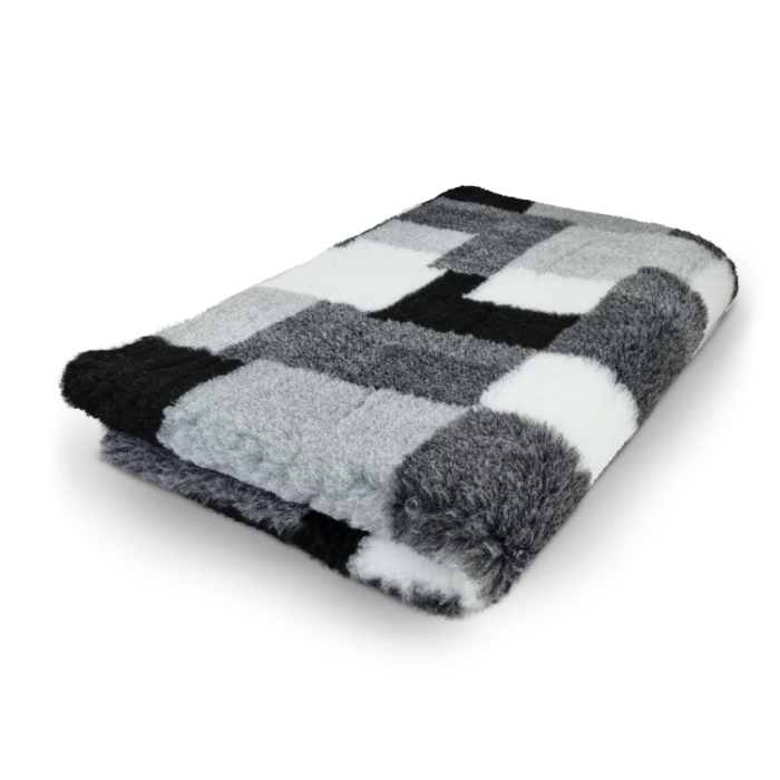 Vetbed met anti slip - Patchwork